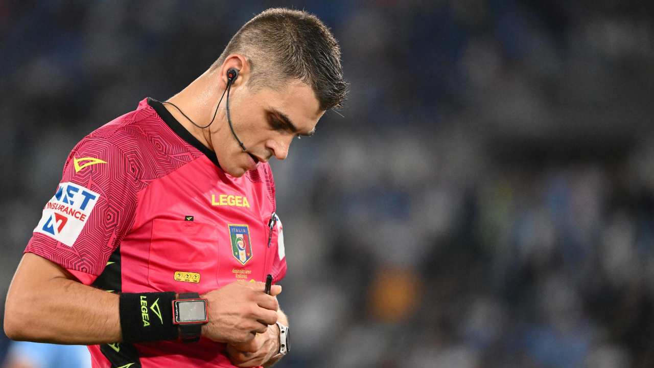 Arbitro impegnato in Lazio-Napoli scrive quanto accaduto