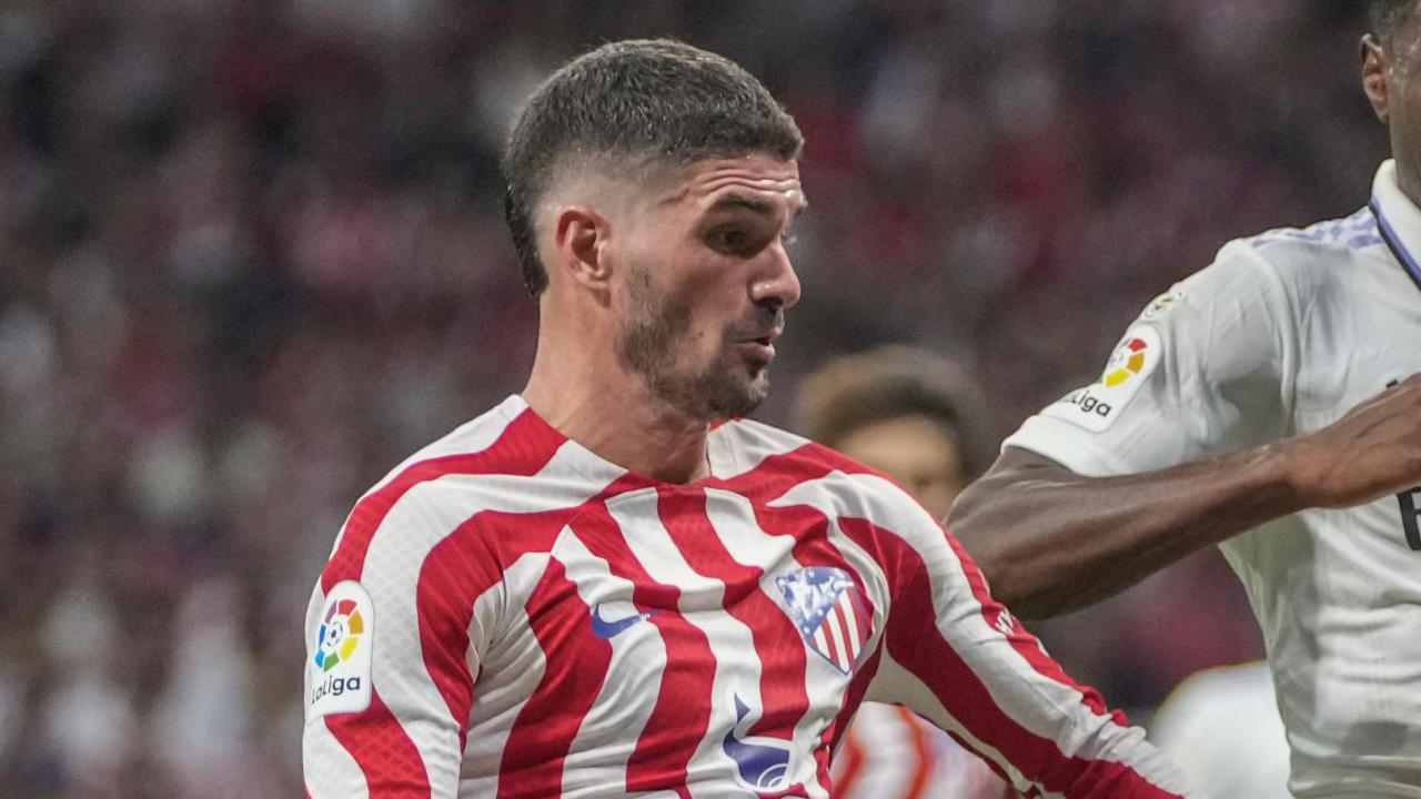 De Paul in campo Atletico Madrid