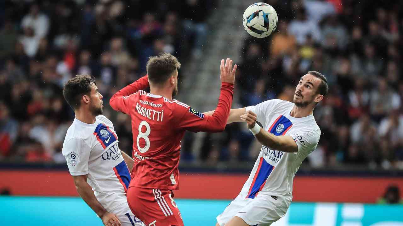 Fabian Ruiz in campo con il PSG