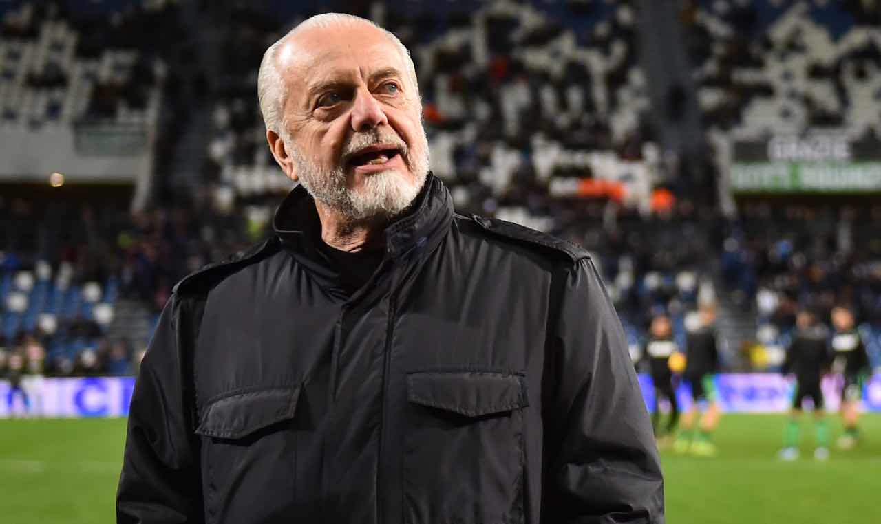 De Laurentiis allo stadio