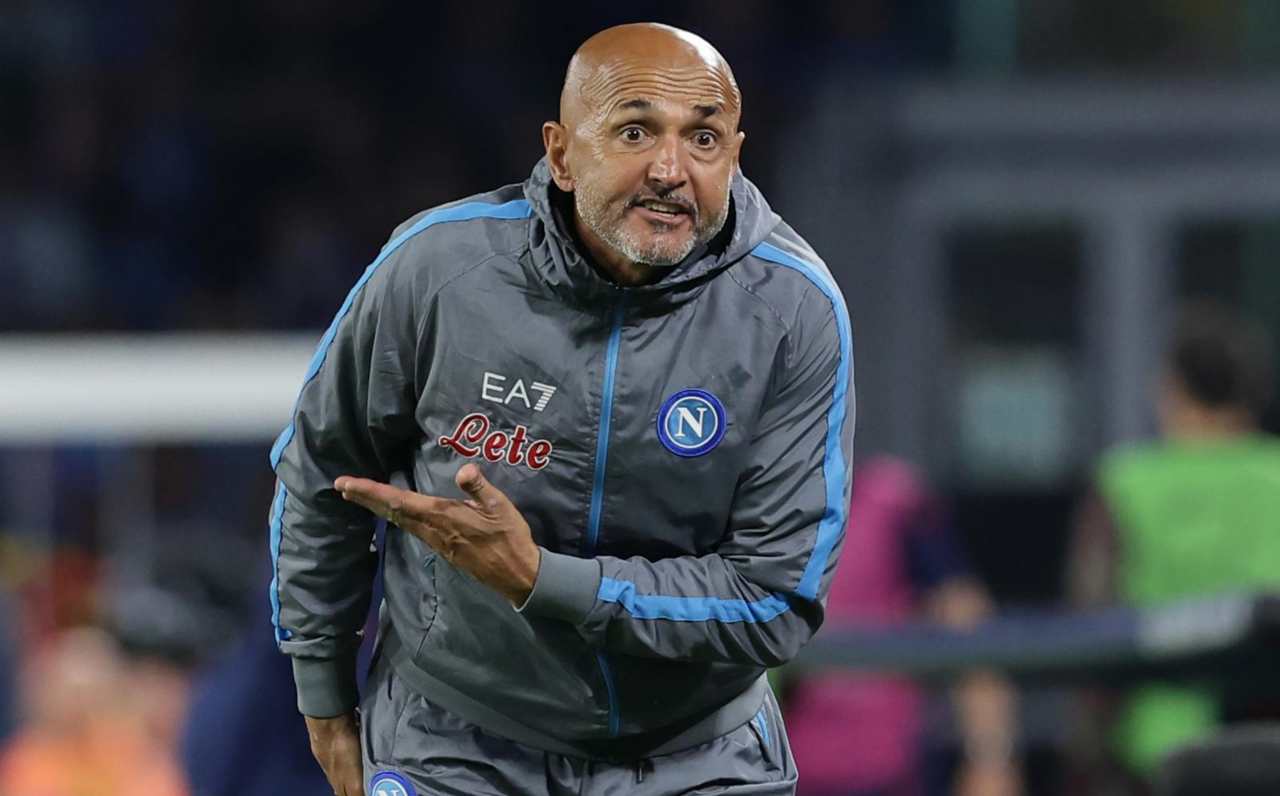 Spalletti dà indicazioni 