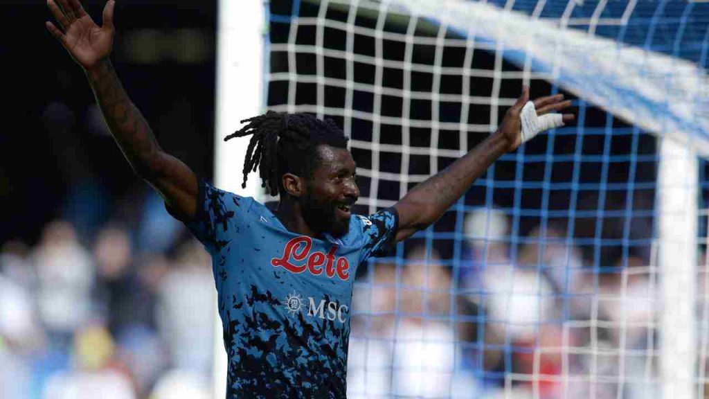 Zambo Anguissa, centrocampista del Napoli