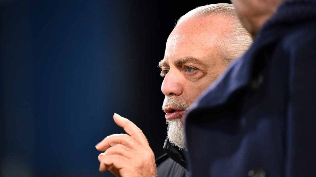 Aurelio De Laurentiis, presidente del Napoli