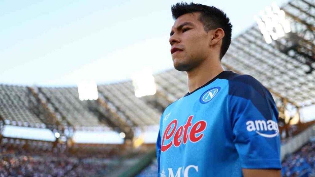 Hirving Lozano, attaccante del Napoli