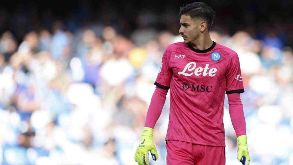 Alex Meret, portiere del Napoli