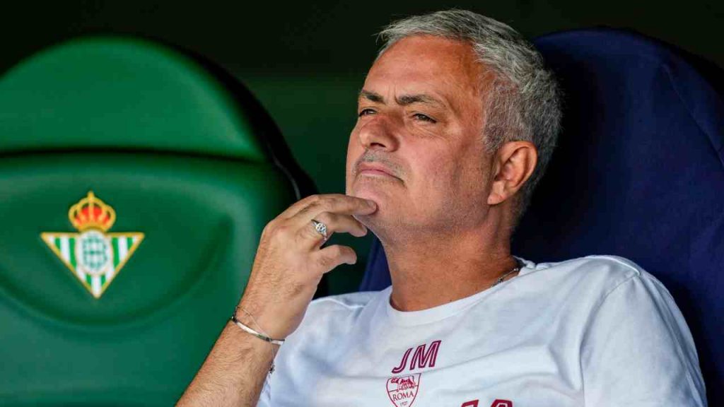 José Mourinho tecnico della Roma