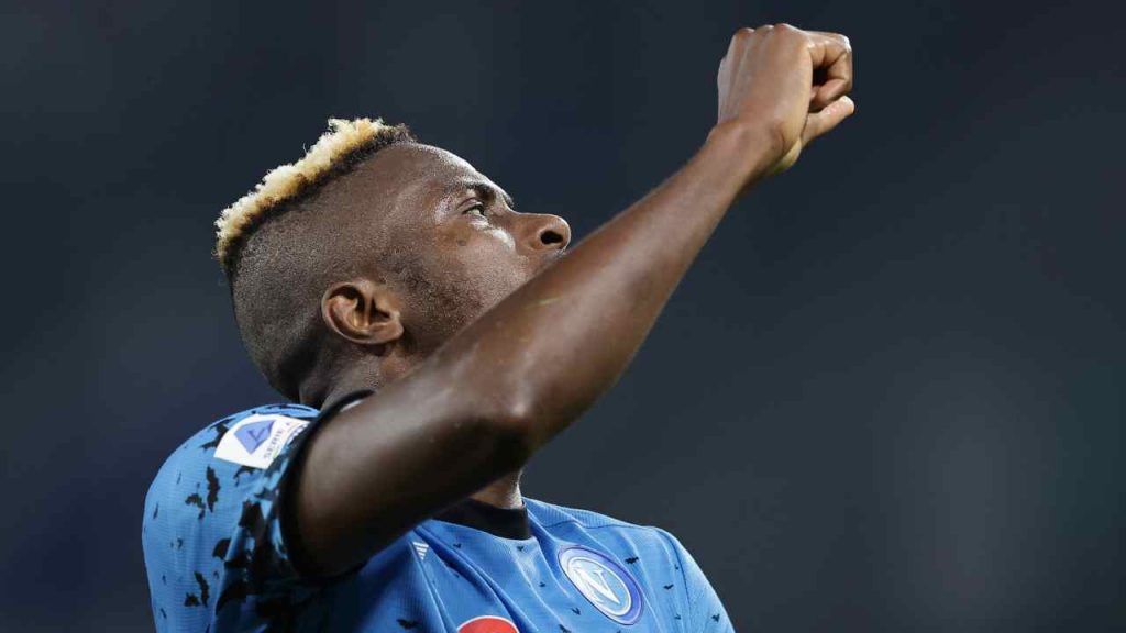 Victor Osimhen attaccante del Napoli