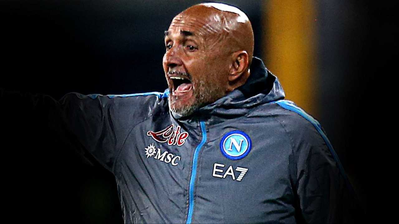 Spalletti dà indicazioni 