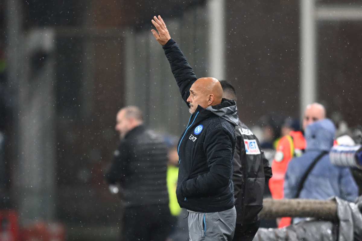 Spalletti dà indicazioni 