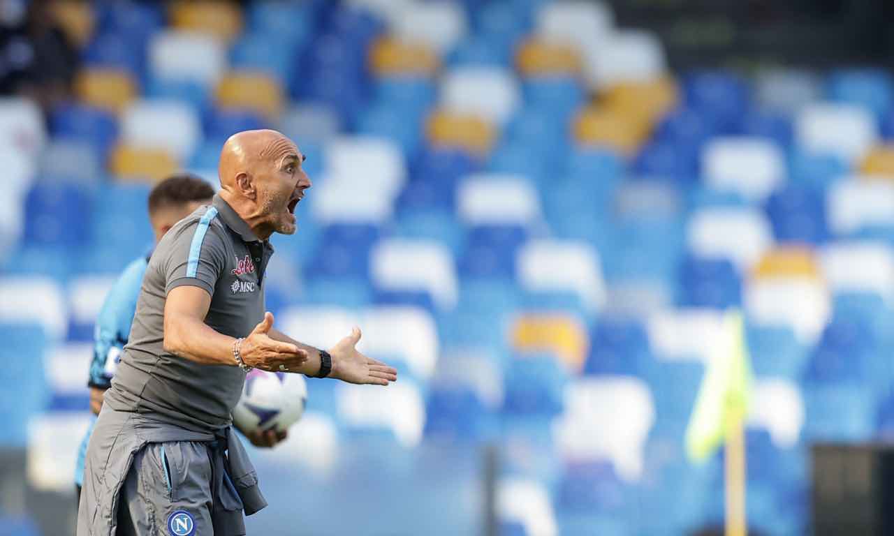 Spalletti arrabbiato