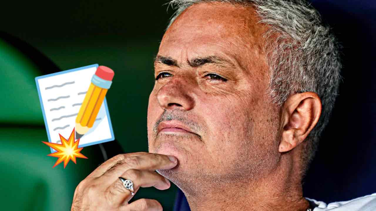 Mourinho pensieroso