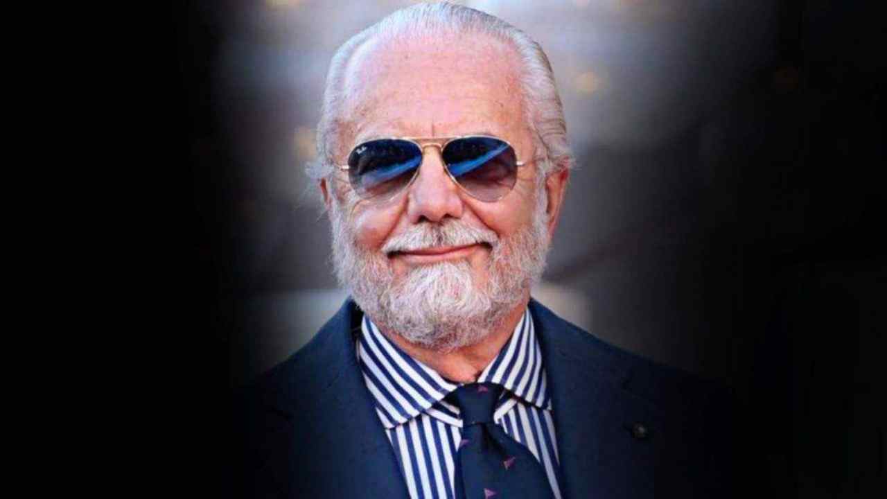 Aurelio De Laurentiis, presidente del Napoli