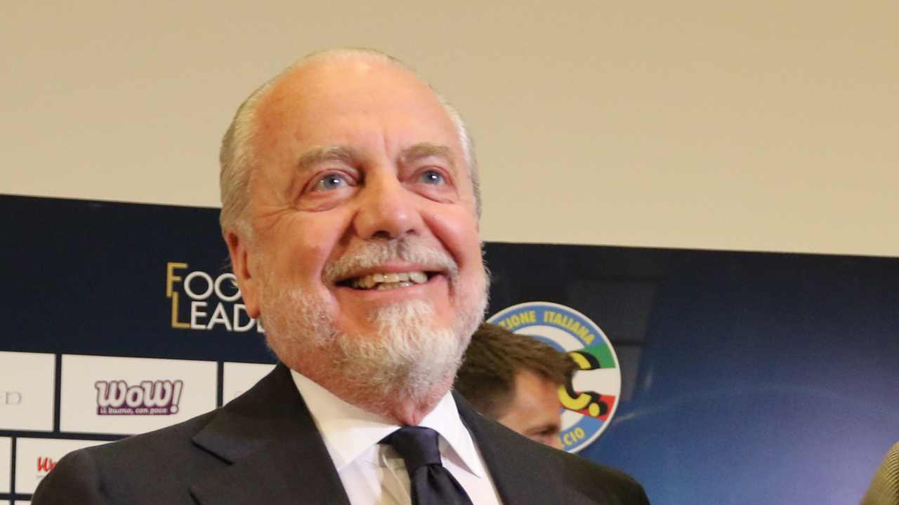 Aurelio De Laurentiis, presidente del Napoli