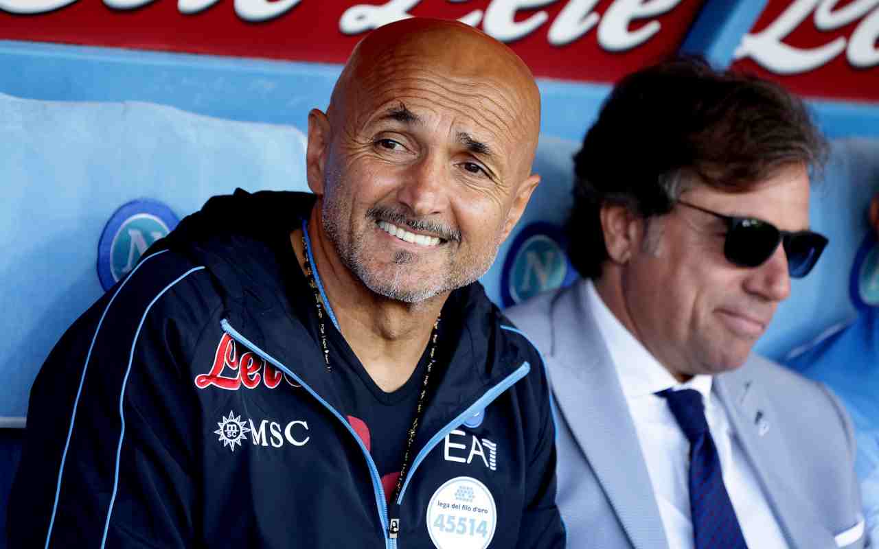 spalletti sorridente napoli