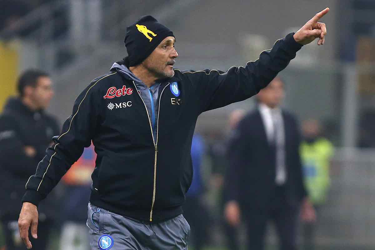 Luciano Spalletti pensieroso