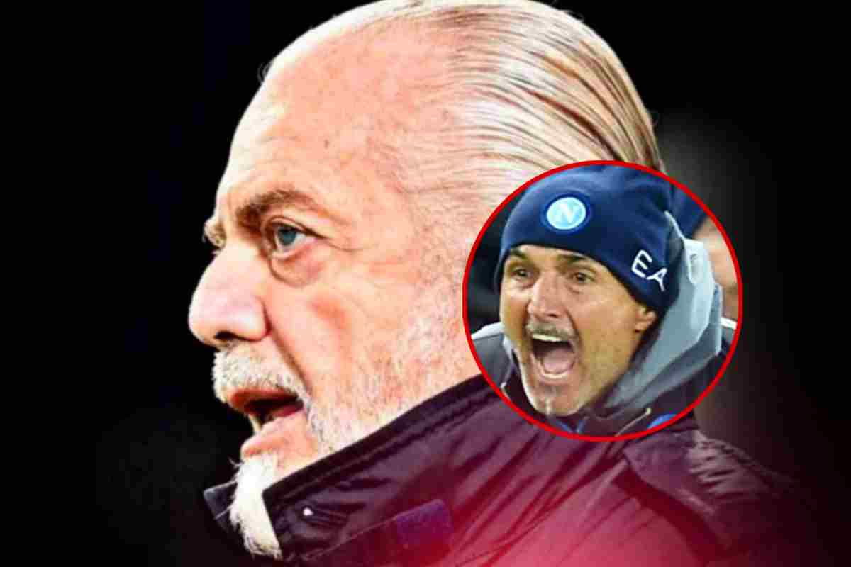 De Laurentiis e Spalletti Napoli