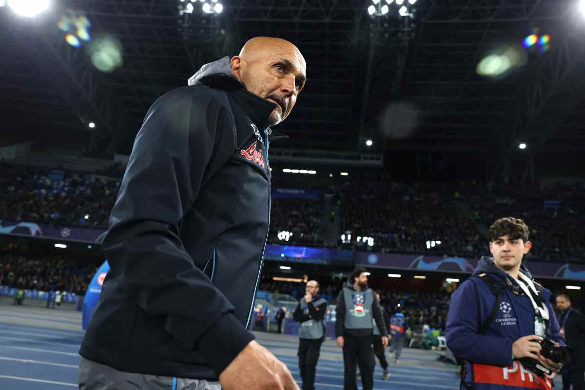 Spalletti cammina Napoli