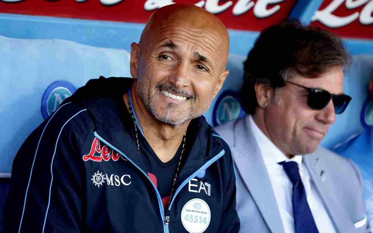 Spalletti Napoli sorriso