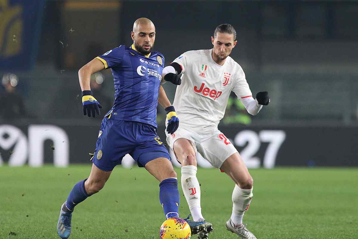 Sofyan Amrabat e Adrien Rabiot, idee per il Napoli