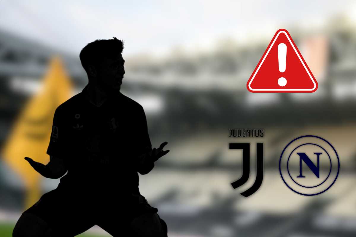 Infortunio e tegola, salta pure Juve-Napoli