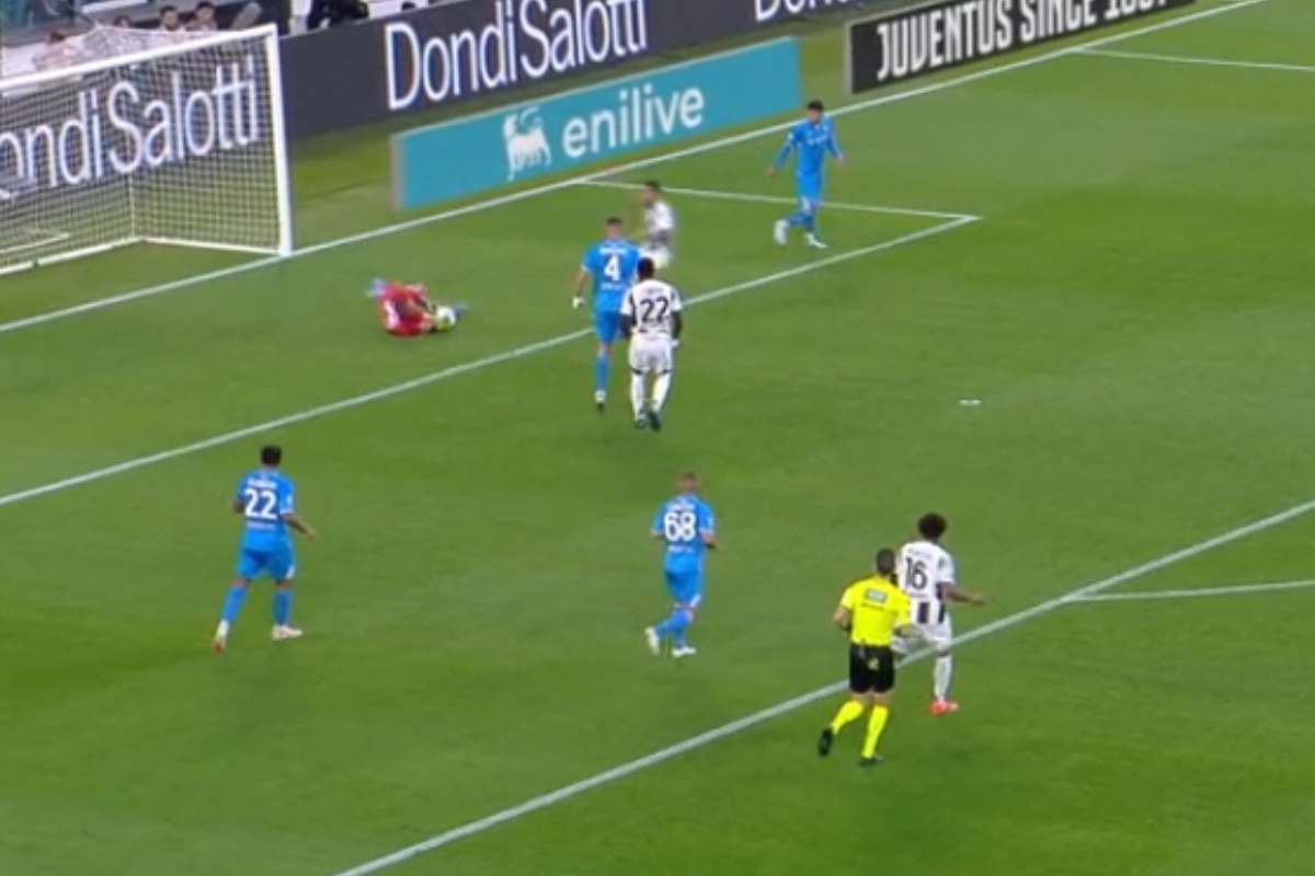 Juventus-Napoli Olivera Caprile