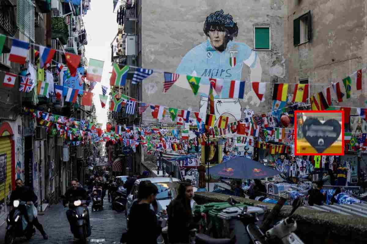 Oltraggio al Murales Maradona