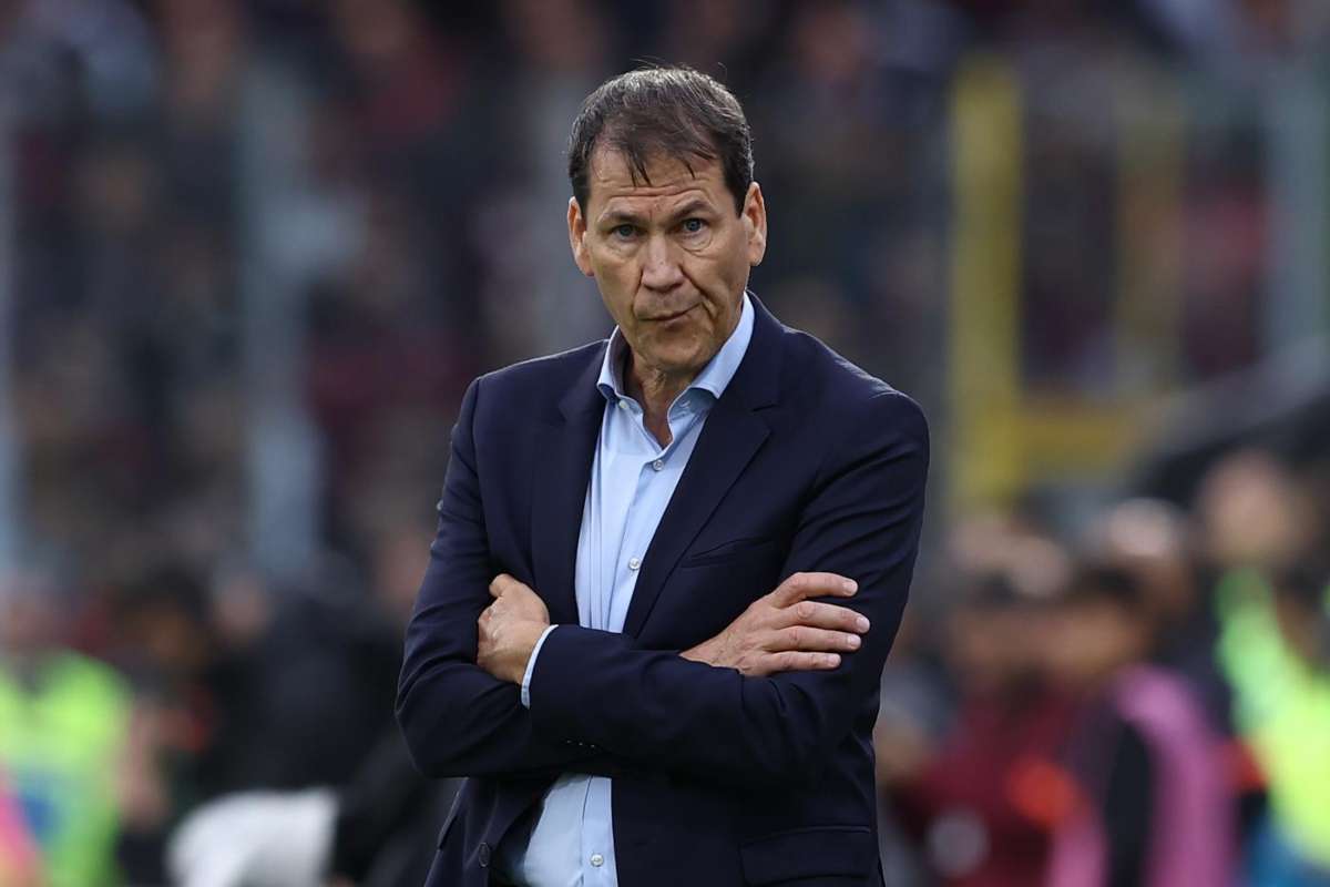 Rudi Garcia in panchina, può tornare ad allenare in Serie A dopo l'esperienza al Napoli