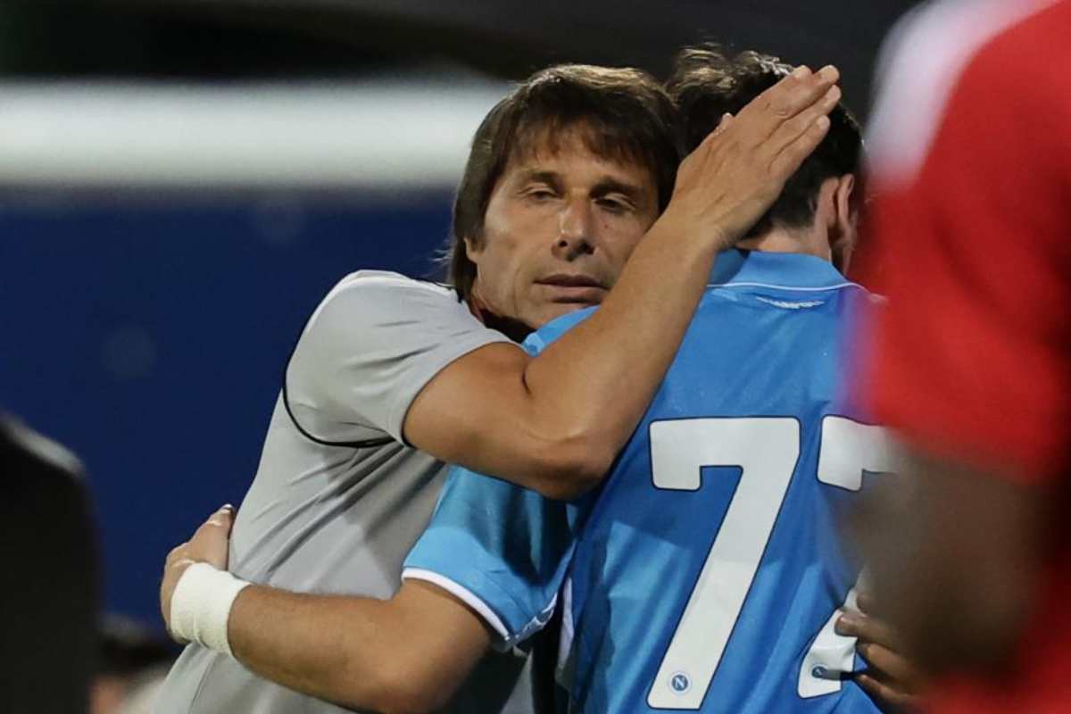 Conte parla del rinnovo di Kvaratskhelia