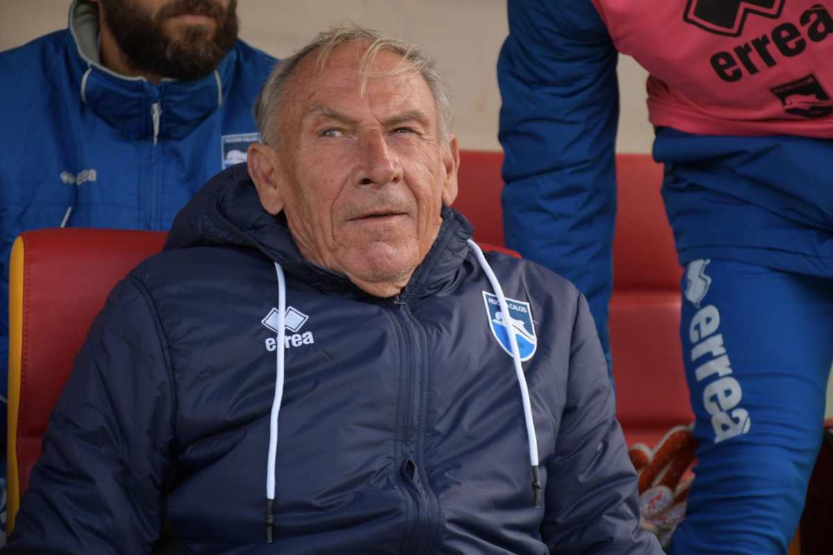 malore per Zdenek Zeman