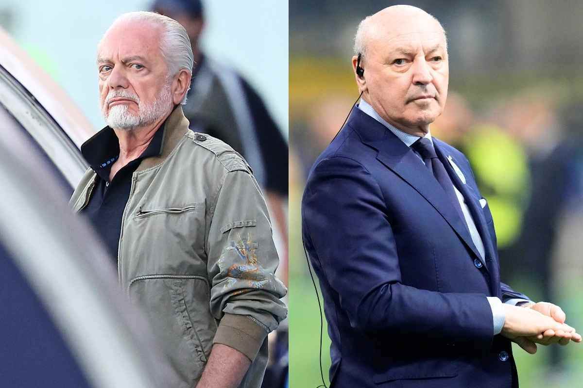 Scontro De Laurentiis-Marotta dopo Inter-Napoli