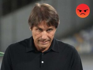 Antonio Conte arrabbiato